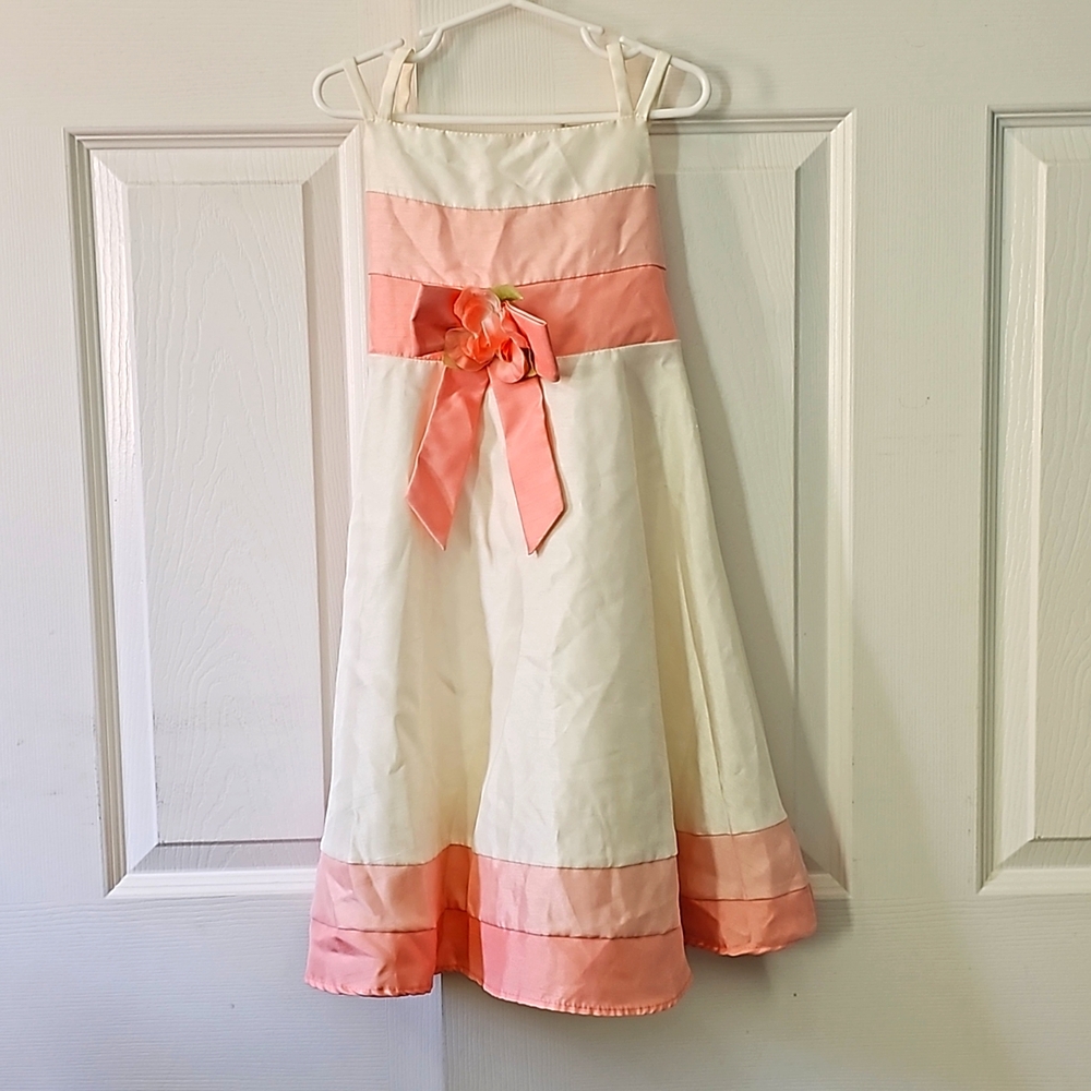 Elegant Sweet Heart Rose Girls Formal Dress – Size 5